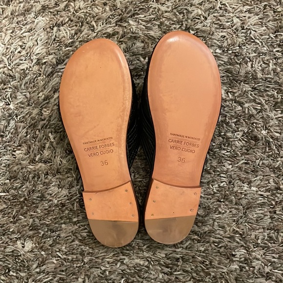NWOT Carrie Forbes flats 36 - Picture 3 of 3